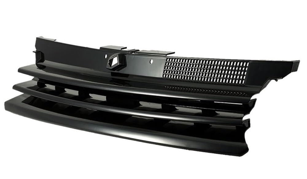 Auto Front Grill Schwarzer Auto-Fronthaubengrill für 4 für MK4 GTI R32 1997 1998 1999 2000 2001 2002 2003 2004 1J0853655G Auto Front Nieren Kühlergrill von YQZGRD