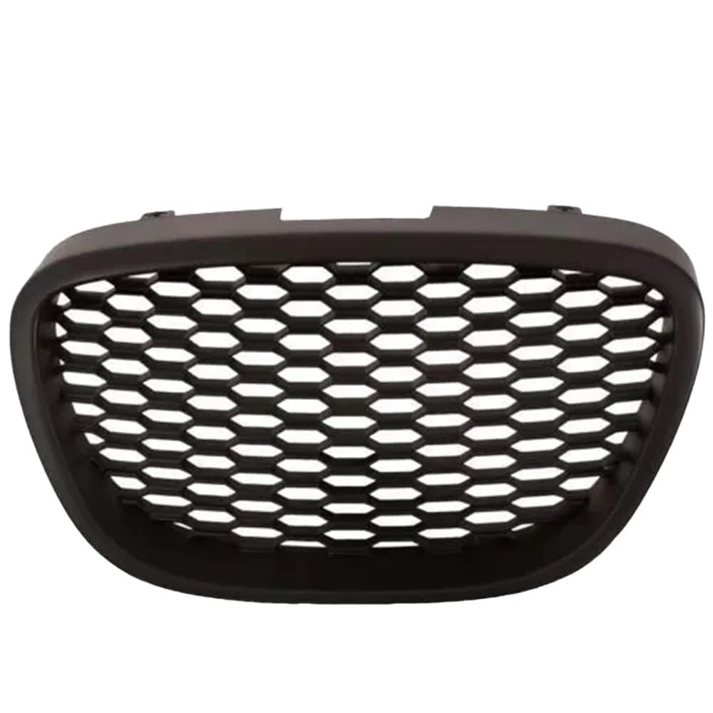 Auto Front Grill Schwarzer Frontgrill, Auto-Frontstoßstangengrill, kompatibel mit für Seat für Leon MK2 1P 2006–2009 Auto Front Nieren Kühlergrill von YQZGRD