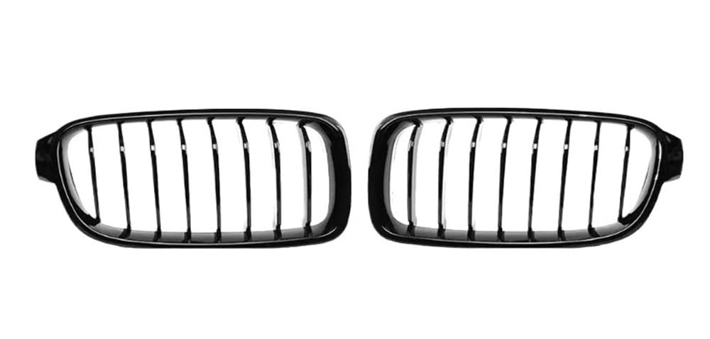 Auto Front Nieren Kühlergrill 1 Paar Auto-Front-Sportgrill Nierengitter Grill für 3er-Serie für F30 F31 F35 320i 320d 325i 2013–2019 von YQZGRD