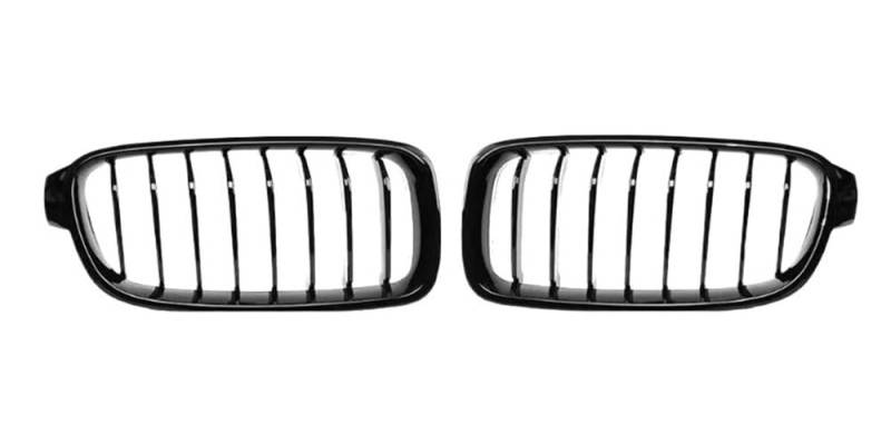 Auto Front Nieren Kühlergrill 1 Paar Auto-Front-Sportgrill Nierengitter Grill für 3er-Serie für F30 F31 F35 320i 320d 325i 2013–2019 von YQZGRD