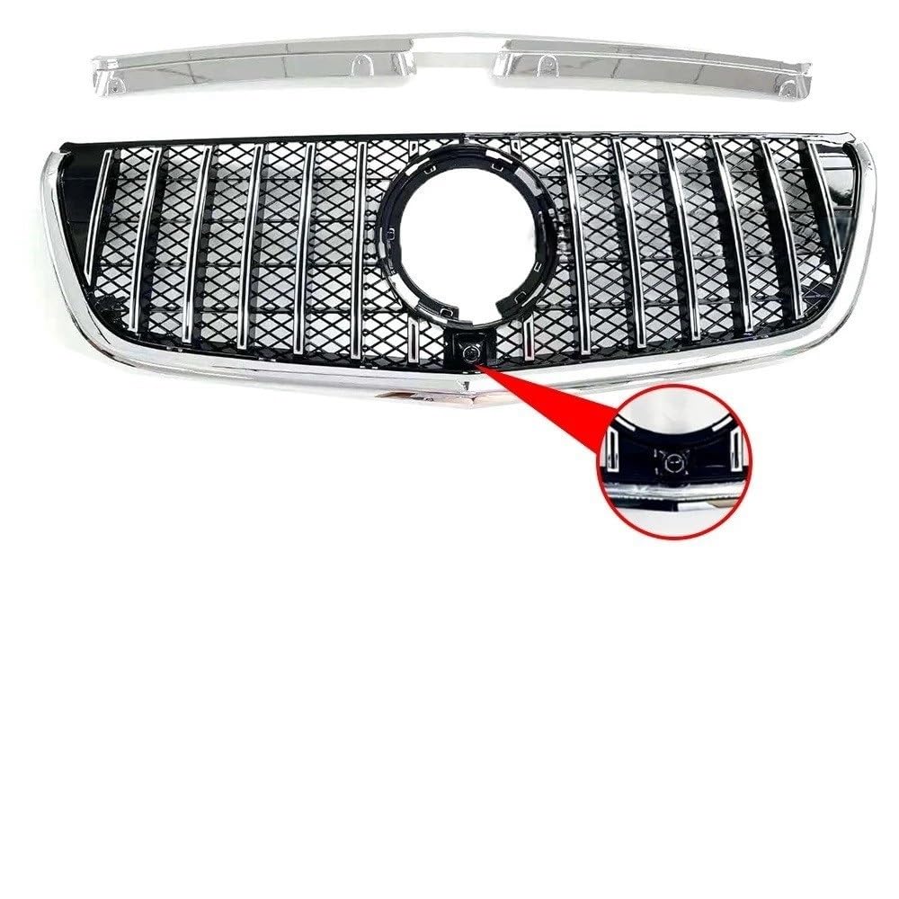 Auto Front Nieren Kühlergrill 2015+ Passend für W447 Diamantgrill für V/Vito-Klasse W447 Diamantgrill für V260 V220 Diamant-Frontstoßstange vorne Mesh-Grill von YQZGRD