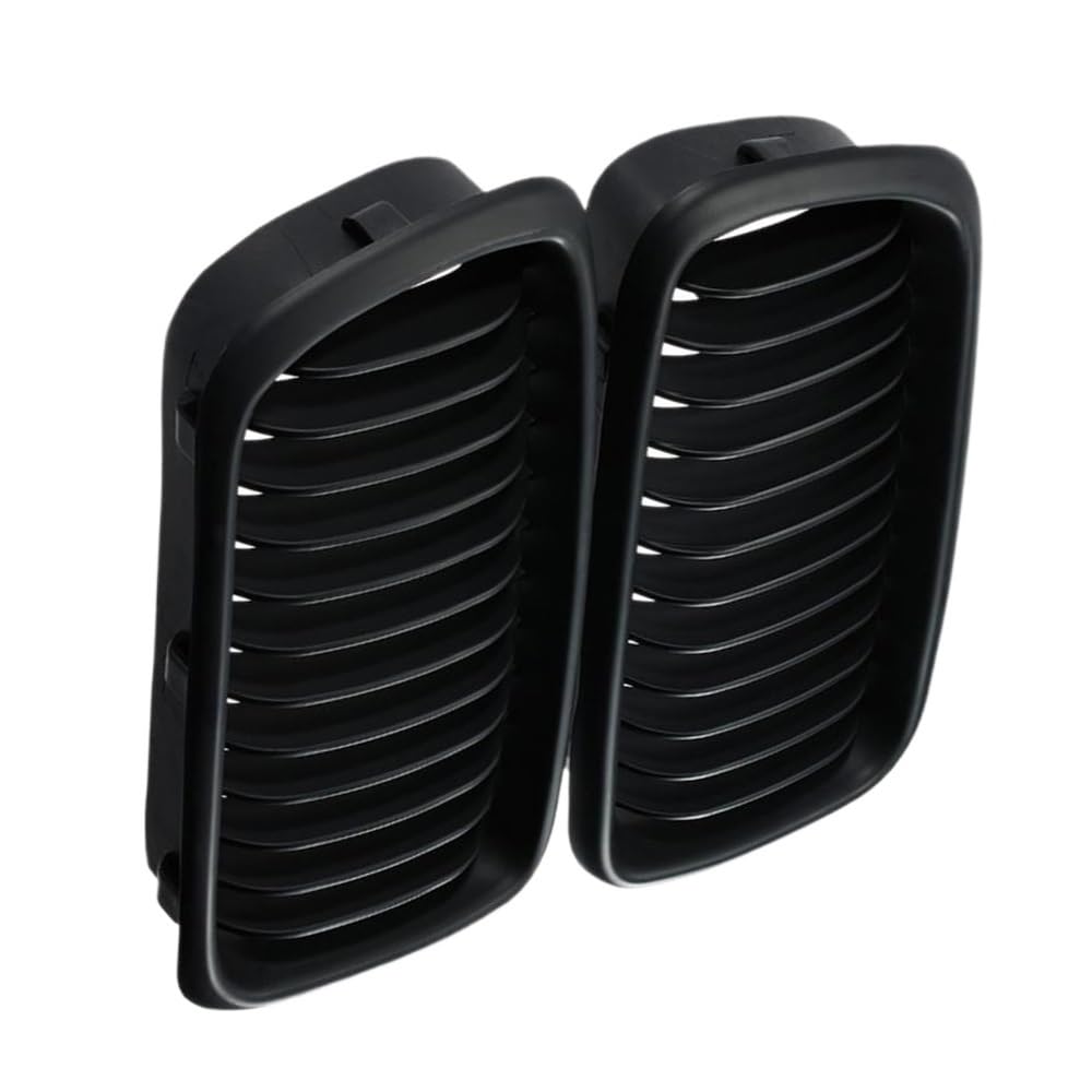 Auto Front Nieren Kühlergrill 2Pcs Auto Front Stoßstange Nieren Grill Glanz/Matt Schwarz Für 7 Serie E38 1999 2000 2001 Auto ersatz von YQZGRD