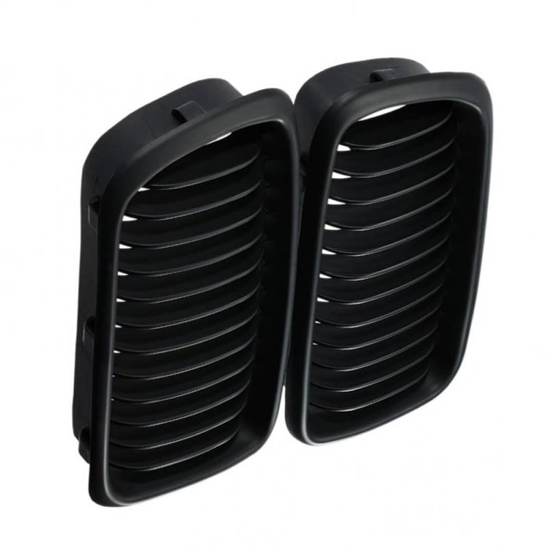 Auto Front Nieren Kühlergrill 2Pcs Auto Front Stoßstange Nieren Grill Glanz/Matt Schwarz Für 7 Serie E38 1999 2000 2001 Auto ersatz von YQZGRD