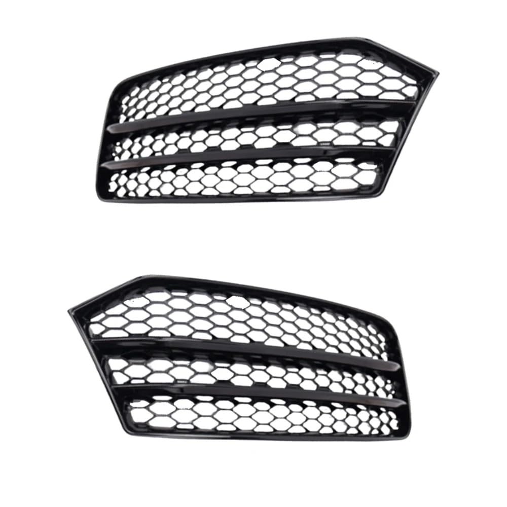 Auto Front Nieren Kühlergrill 2Pcs Front Stoßstange Nebel Licht Kühlergrill Grill Abdeckung Links Rechts Seite Für A1 2015-2018 8XA807681B 8XA807682B von YQZGRD