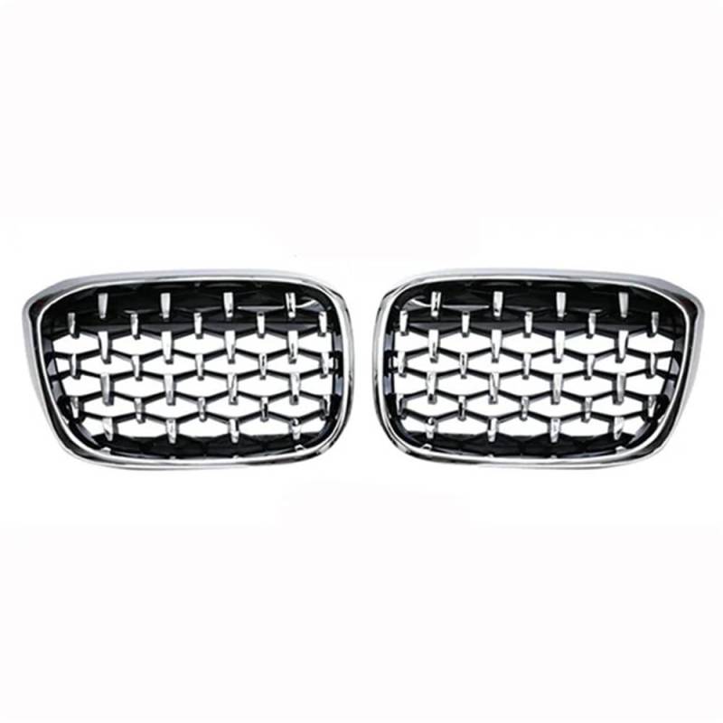 Auto Front Nieren Kühlergrill Auto Diamant Grill Front Stoßstange Grills Abdeckung Für X3 G01 G08 G02 2018 2019 2020 2021 Trim X4 Grille 2019 von YQZGRD