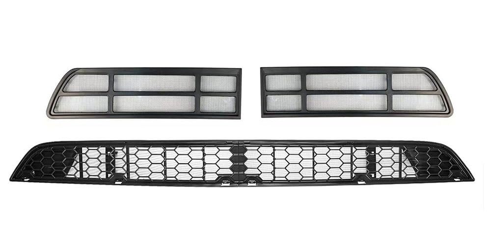 Auto Front Nieren Kühlergrill Auto Front Mesh Grille Für Modell Y 2024 2023 2022 2020 Auto Honeycomb Grid Auto Stoßstange Lufteinlass Abdeckung von YQZGRD