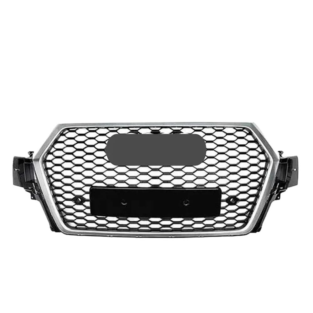 Auto Front Nieren Kühlergrill Auto Front Sport Haube Grill Für Q7 SQ7 Sline 2016 2017 2018 2019 2020 Auto Styling Zubehör von YQZGRD