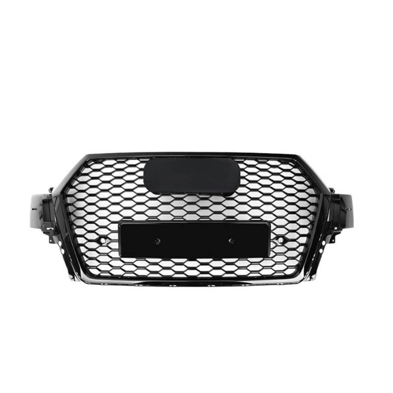 Auto Front Nieren Kühlergrill Auto Front Sport Haube Grill Für Q7 SQ7 Sline 2016 2017 2018 2019 2020 Auto Styling Zubehör von YQZGRD