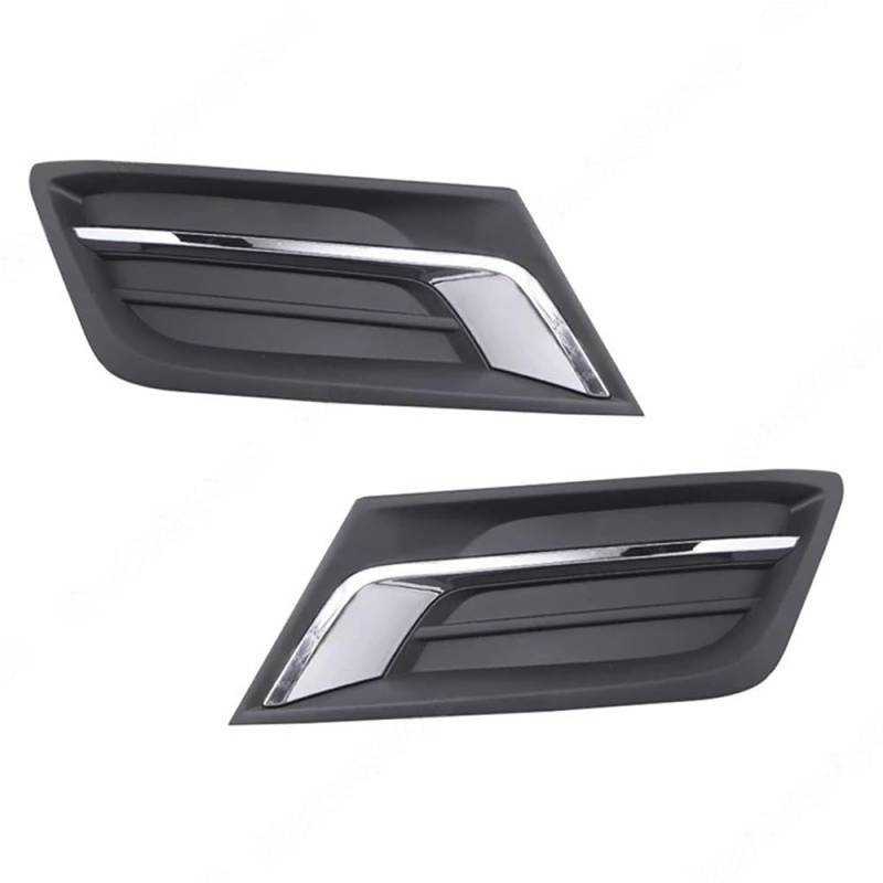 Auto Front Nieren Kühlergrill Auto Front Stoßstange Nebel Lampe Chrome Trim Abdeckung Rahmen Deckel Lünette Haube Grille Nebel Licht Gitter Für MG360 von YQZGRD