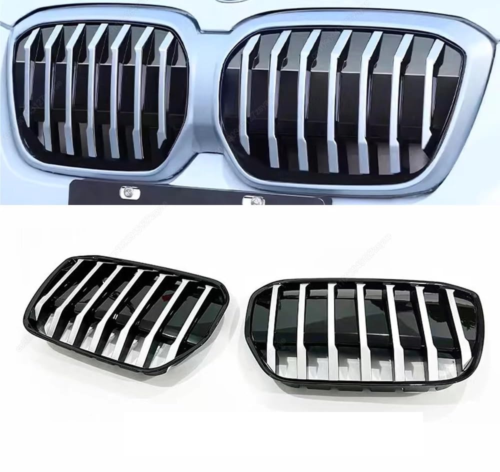 Auto Front Nieren Kühlergrill Auto Front Stoßstange Niere Grill Für G08 iX3 2020 2021 2022 2023 Lufteinlass Grille Auto Körper Kit Tuning von YQZGRD