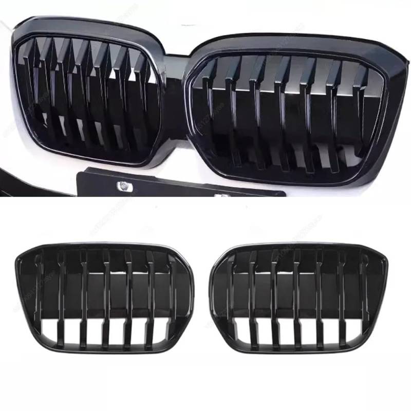 Auto Front Nieren Kühlergrill Auto Front Stoßstange Niere Grill Für G08 iX3 2020 2021 2022 2023 Lufteinlass Grille Auto Körper Kit Tuning von YQZGRD