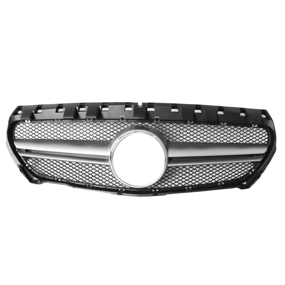 Auto Front Nieren Kühlergrill Auto-Frontgrill, oberer Ersatz, Stoßstangenhaube, Netzgitter, Body-Kit für Benz CLA-Klasse W117 2013 2014 2015 2016 von YQZGRD