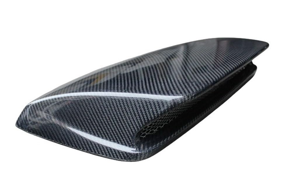 Auto Front Nieren Kühlergrill Auto Körper Front Hood Trim Air Vent Einlass Dekorative Rahmen Echt Carbon Faser Passend für GDF GRB GRF GVB GVF WRX STI 8 9 10 von YQZGRD