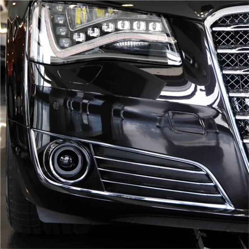 Auto Front Nieren Kühlergrill Auto-Nebelscheinwerfer-Kühlergrill-Abdeckung Links rechts Nebelscheinwerfer-Kühlergrill für A8 D4 2010 2011 2012 2013 2014 von YQZGRD