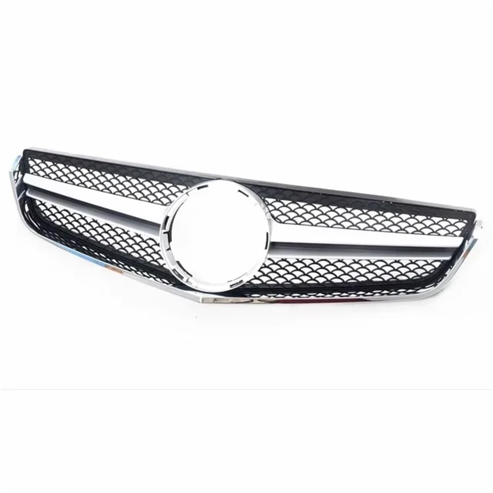 Auto Front Nieren Kühlergrill Auto Oberen Stoßstange Grill Für Benz E Coupe W207 2009-2013 Haube Mesh Grid Vorderen Grill Lufteinlass Grille Auto Zubehör von YQZGRD