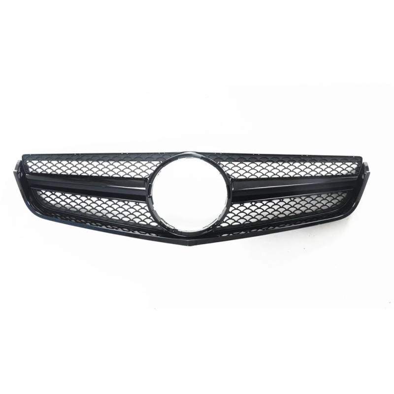 Auto Front Nieren Kühlergrill Auto Oberen Stoßstange Grill Für Benz E Coupe W207 2009-2013 Haube Mesh Grid Vorderen Grill Lufteinlass Grille Auto Zubehör von YQZGRD