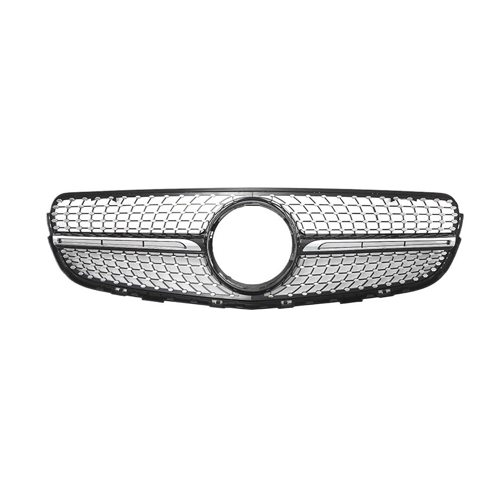 Auto Front Nieren Kühlergrill Ersatzteil Diamonds GTR Style Fronteinlass Mesh Stoßstangengrill Gitter Grill Refit für Benz GLC X253 2015–2019 Tuning von YQZGRD