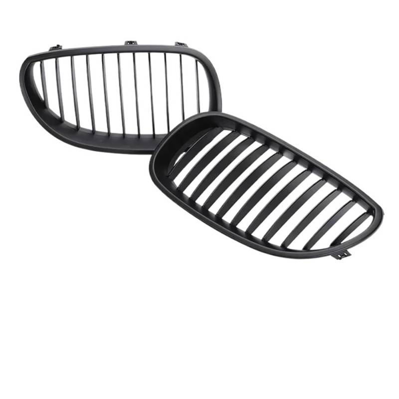 Auto Front Nieren Kühlergrill FÜR 5 Serie E60 E61 2004-2009 Front Stoßstange Kindey Facelift Grill Refiting Carbon Faser Für 530i 535i 540i von YQZGRD