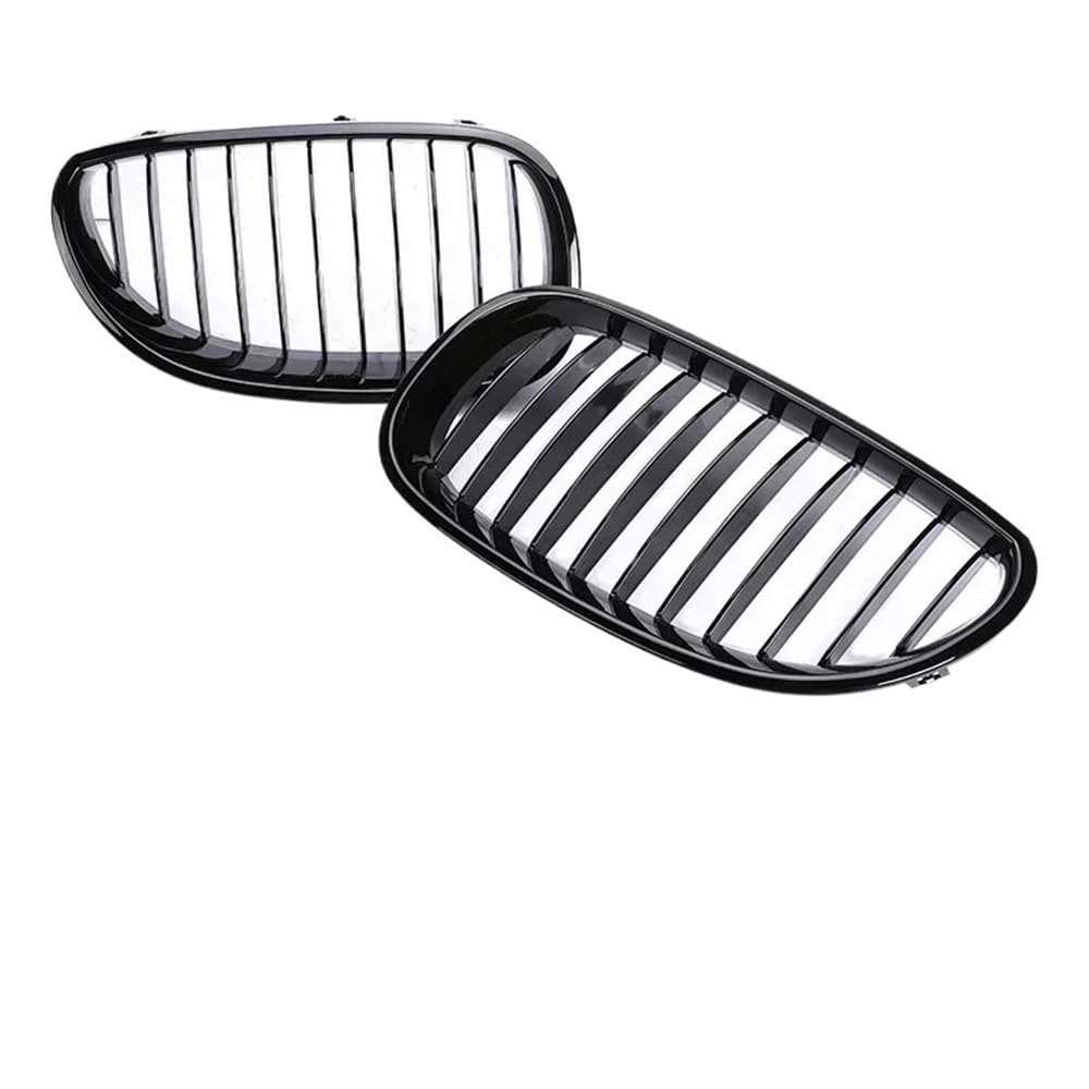 Auto Front Nieren Kühlergrill FÜR 5 Serie E60 E61 2004-2009 Front Stoßstange Kindey Facelift Grill Refiting Carbon Faser Für 530i 535i 540i von YQZGRD