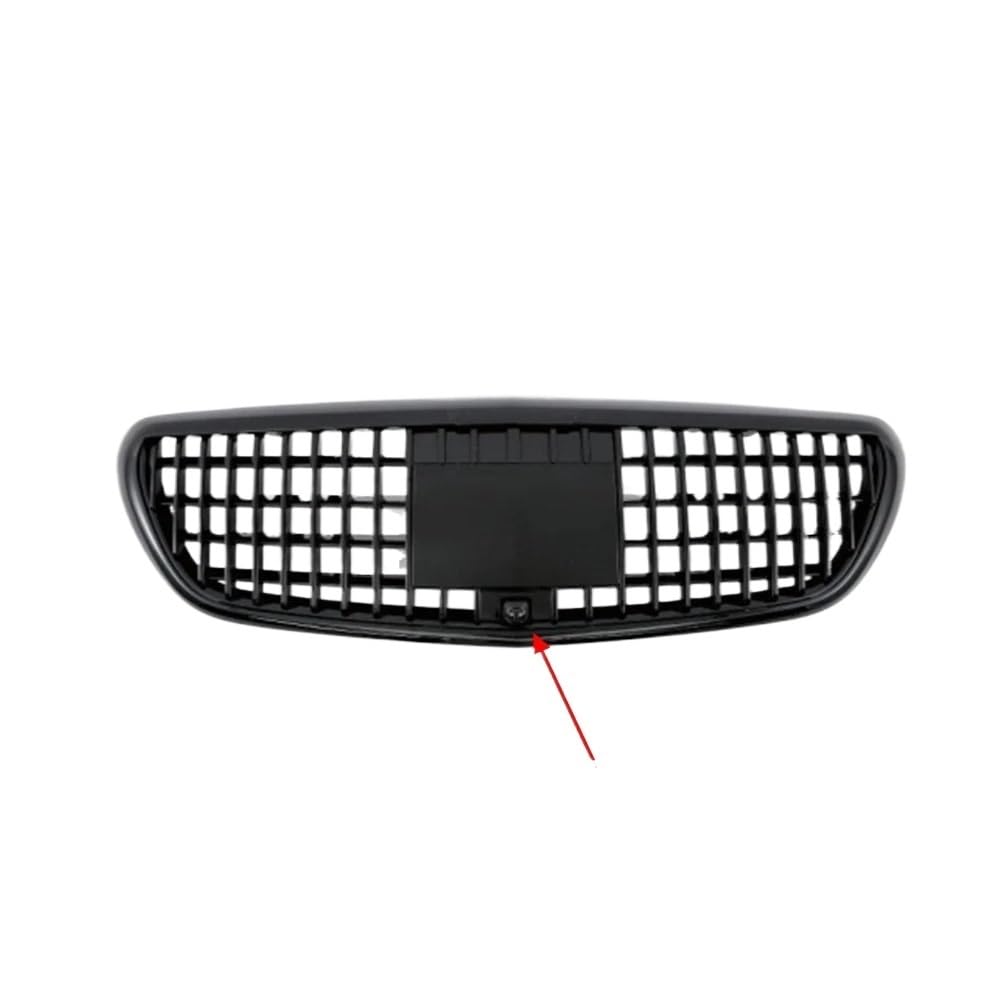 Auto Front Nieren Kühlergrill FÜR W213 E-Klasse 2017 2019 2020 Vorne Auto Billet GT Stil Stoßstange Grille Obere Abdeckung Passt von YQZGRD