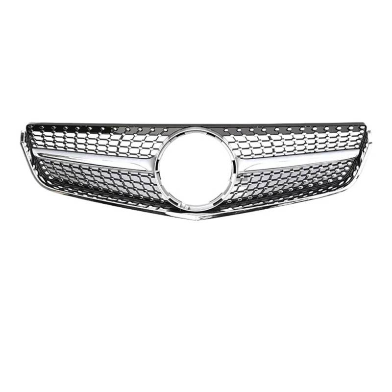 Auto Front Nieren Kühlergrill Facelift Stoßstangengrill für E-Klasse Coupe W207 C207 2009–2016, Diamant-AMG GT-Grill E200 E260 E300, Auto-Zubehör von YQZGRD