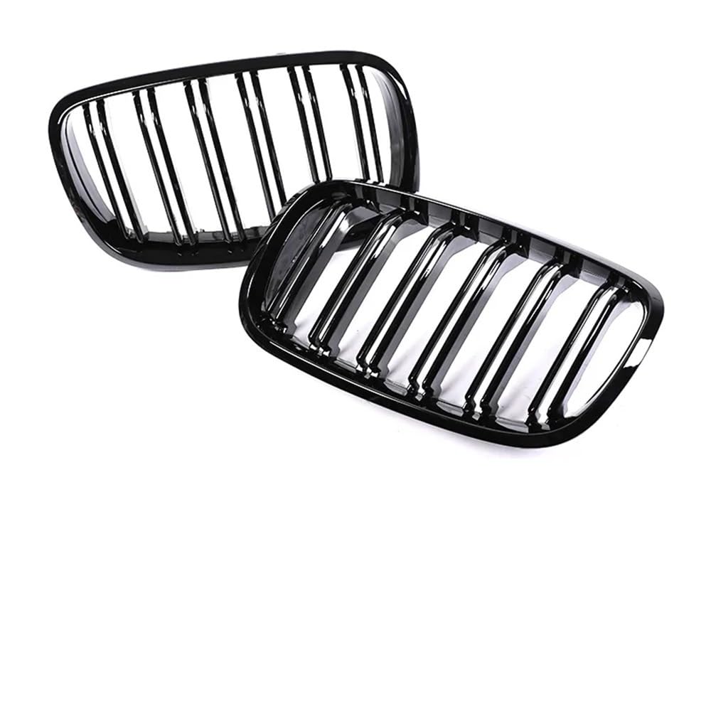 Auto Front Nieren Kühlergrill Front Niere Carbon Grille Für X5 X6 E70 E71 2007-2013 Kühler Abdeckung XDrive 35d 30i 50i Zubehör von YQZGRD