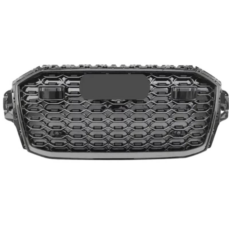 Auto Front Nieren Kühlergrill Front Stoßstange Grille Haube Grill Für Q7 SQ7 2021 2022 2023 Auto Styling Für SQ7 Stil Grill Auto Zubehör von YQZGRD