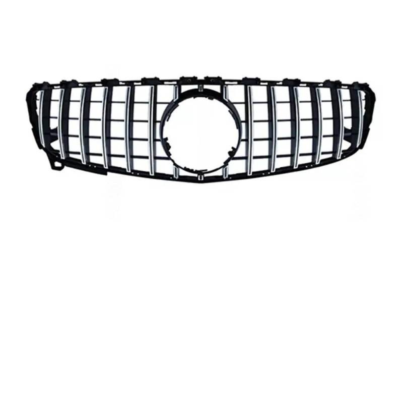 Auto Front Nieren Kühlergrill Frontgrill Stoßstangengrill für Benz GLA X156 2014–2019, Sportmodifikation, mittlere Haube, Netzdekoration, Ersatz von YQZGRD