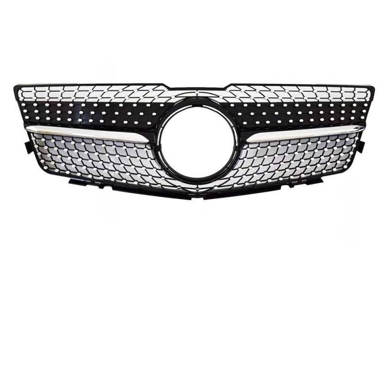 Auto Front Nieren Kühlergrill Fronthauben-Einlassgitter, Stoßstangengrill für Benz GLK X204 2008–2012, 2013–2015, mittleres Mesh-Facelift von YQZGRD