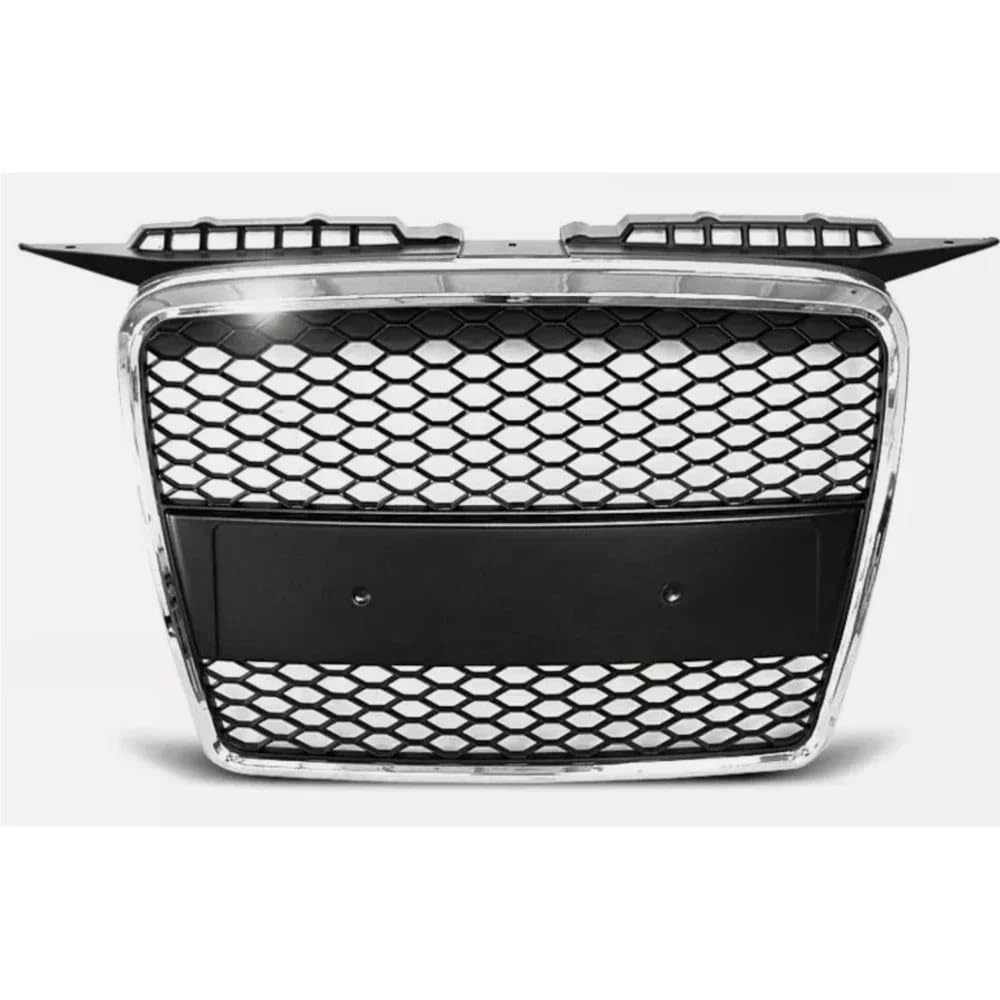 Auto Front Nieren Kühlergrill Fronthaubengrill Auto-Frontstoßstangengrill-Mittelgrill für RS3-Grill für A3 2005 2006 2007 (Nicht für Sline) von YQZGRD