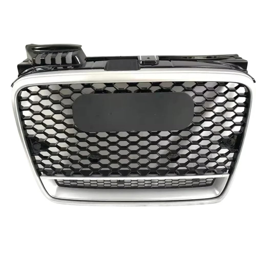 Auto Front Nieren Kühlergrill Fronthaubengrill Auto-Frontstoßstangengrill-Mittelgrill für RS4-Grill für A4 B7 2005–2007 (Nicht für Sline) von YQZGRD