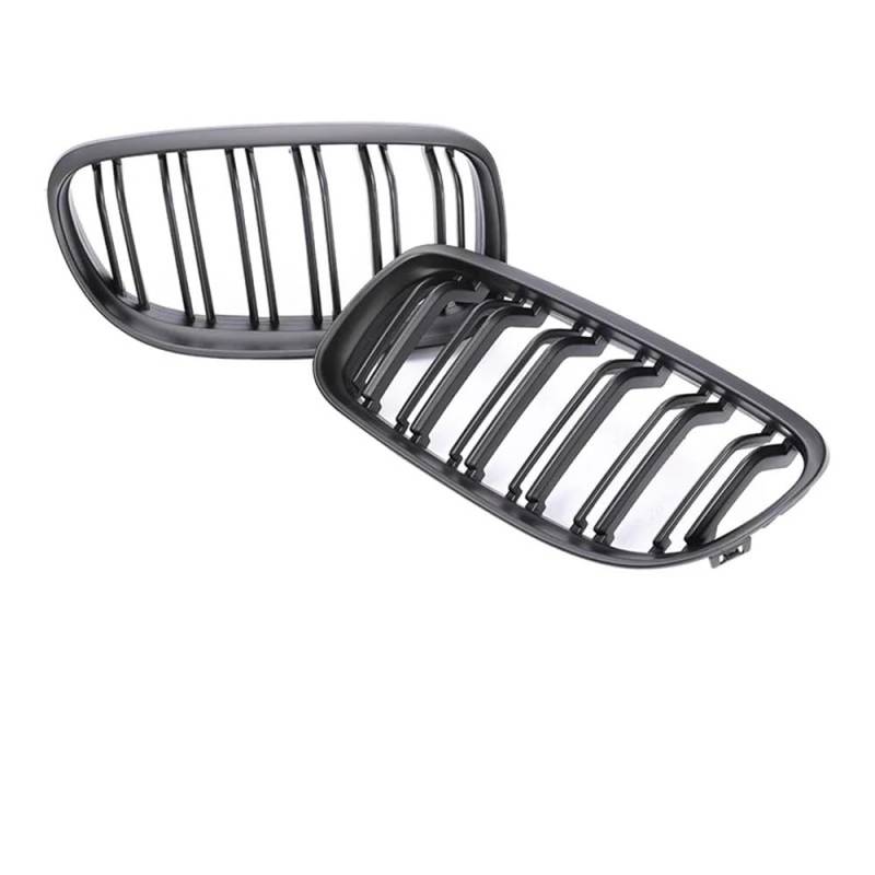 Auto Front Nieren Kühlergrill Frontstoßstange Nieren-Carbonfaser-Grill im Diamant-Chrom-Grill für 3er E90 E91 2009–2012 LCI 328i Teile von YQZGRD