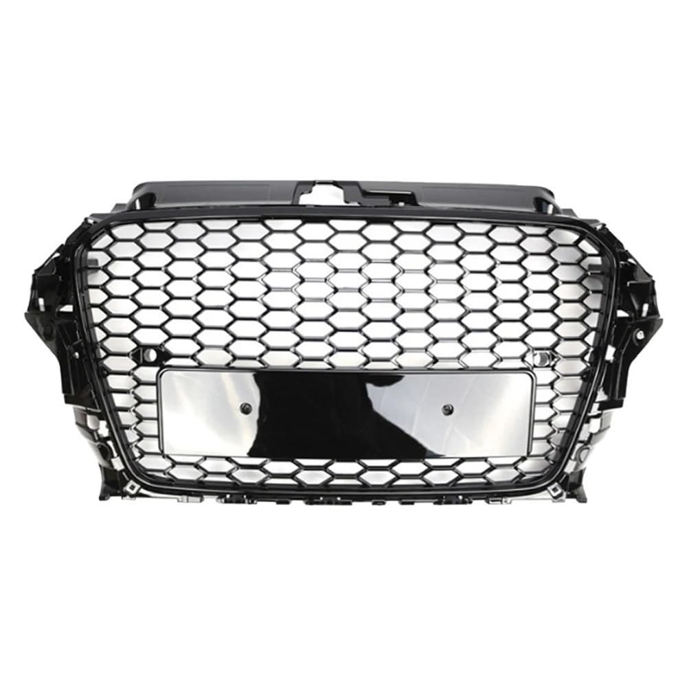 Auto Front Nieren Kühlergrill Frontstoßstangengrill, Kühlergrill, kompatibel mit für A3 S3 2013 2014 2015 8V3853651 83853651B von YQZGRD