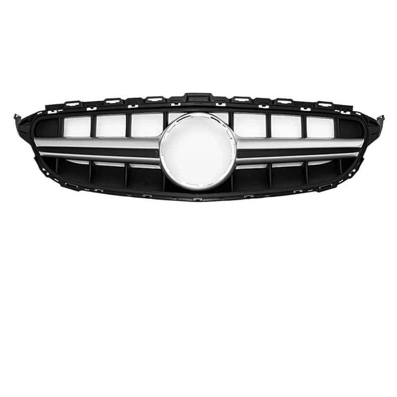 Auto Front Nieren Kühlergrill Frontstoßstangengrill für Benz C-Klasse W205 2015–2018, C180, C200, C250, C300, C63S von YQZGRD