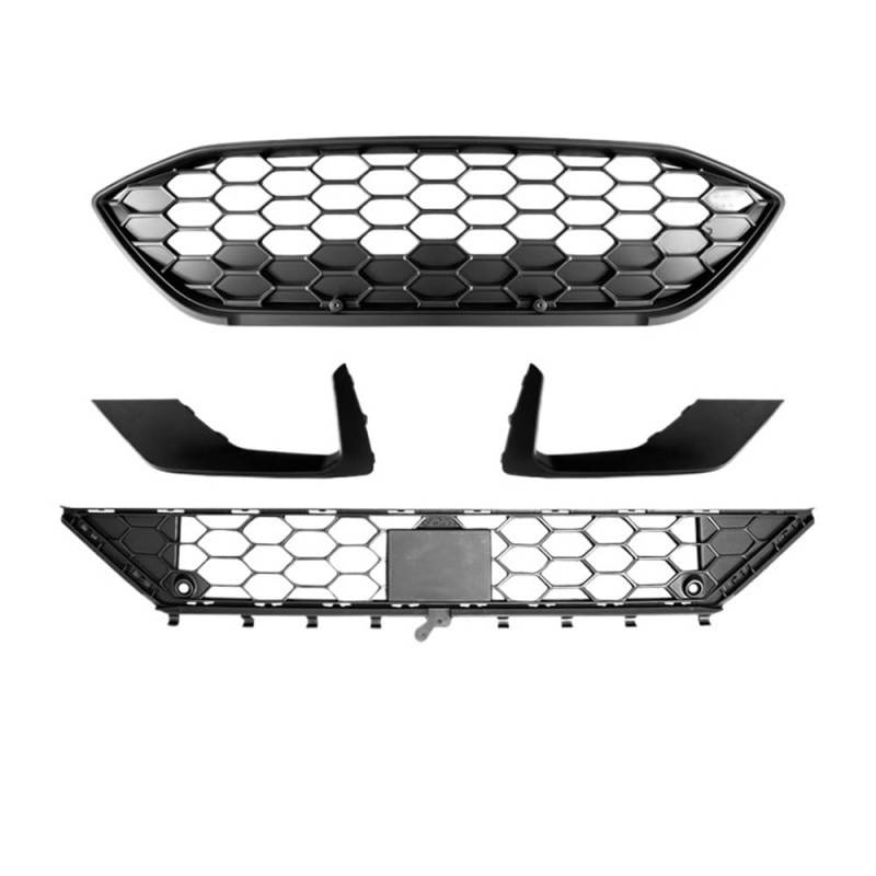 Auto Front Nieren Kühlergrill Frontstoßstangengrill für Focus MK4 2019-2021 für ST für Line Car Front Billet Car Body Kits von YQZGRD