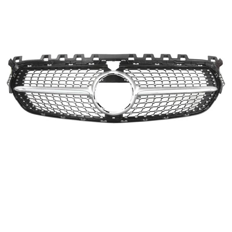 Auto Front Nieren Kühlergrill Frontstoßstangengrill im Chrom-Schwarz-Diamanten-Stil für Benz B-Klasse W247 B180 B200 B220 B250 2020–2023 von YQZGRD