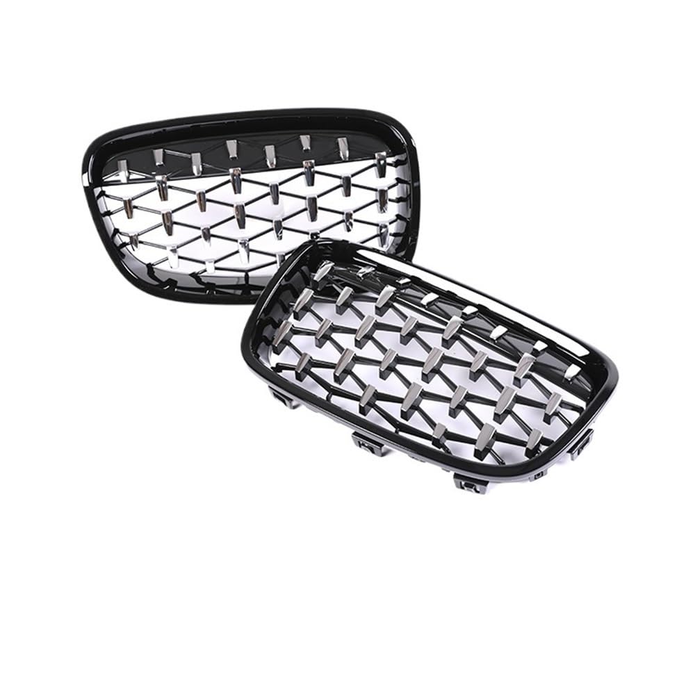 Auto Front Nieren Kühlergrill Für 1er F20 F21 2011–2014 Frontstoßstange Nieren-Carbon-Grill-Grill-Abdeckung 116i 118i 120i 125i Zubehör von YQZGRD