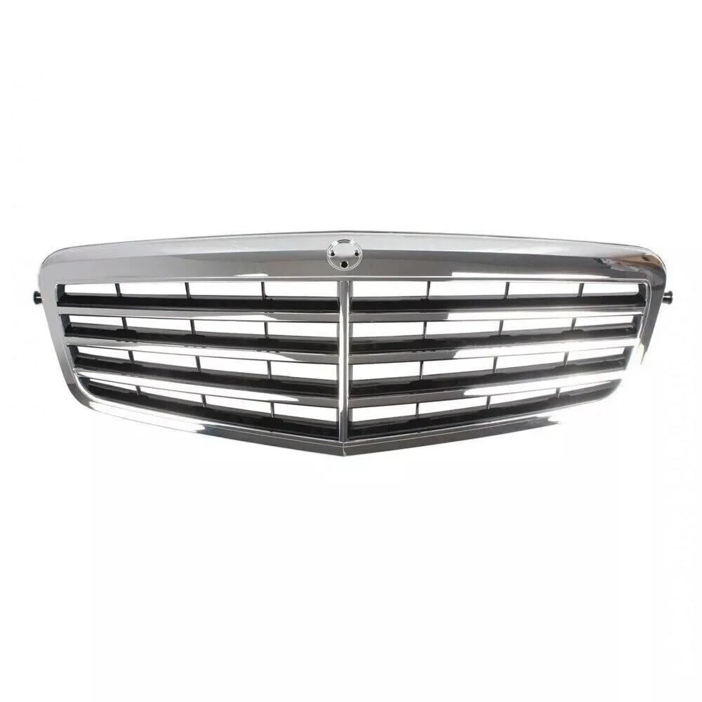 Auto Front Nieren Kühlergrill Für 2010–2013 Für W212 Benz E350 E550 E63 AMG Chrom vorne Kühlergrill Stoßstangengrill 2128800583 von YQZGRD