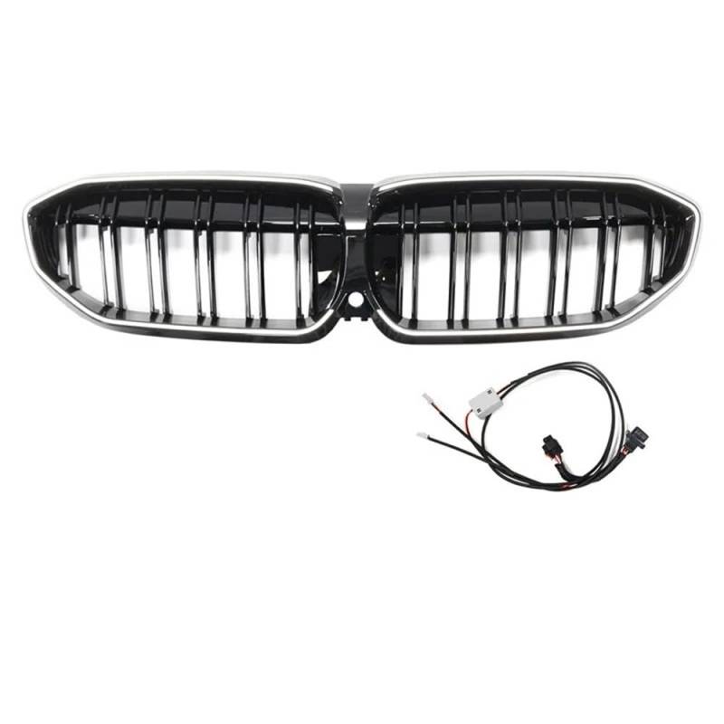 Auto Front Nieren Kühlergrill Für 5 Serie G20 G30 G32 G05 G06 G01 G02 G08 X3M F95 F96 F30 F10 i3 ix3 ix4 mit Lichter Auto Front Stoßstange Nieren Grille von YQZGRD