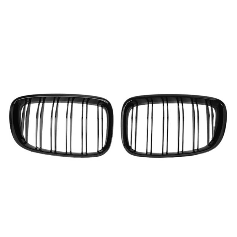 Auto Front Nieren Kühlergrill Für 5 Series GT F07 520 528 530 535 550 Auto glänzend schwarz Frontgrill Stoßstange Haube Nierengrills 10–16 von YQZGRD