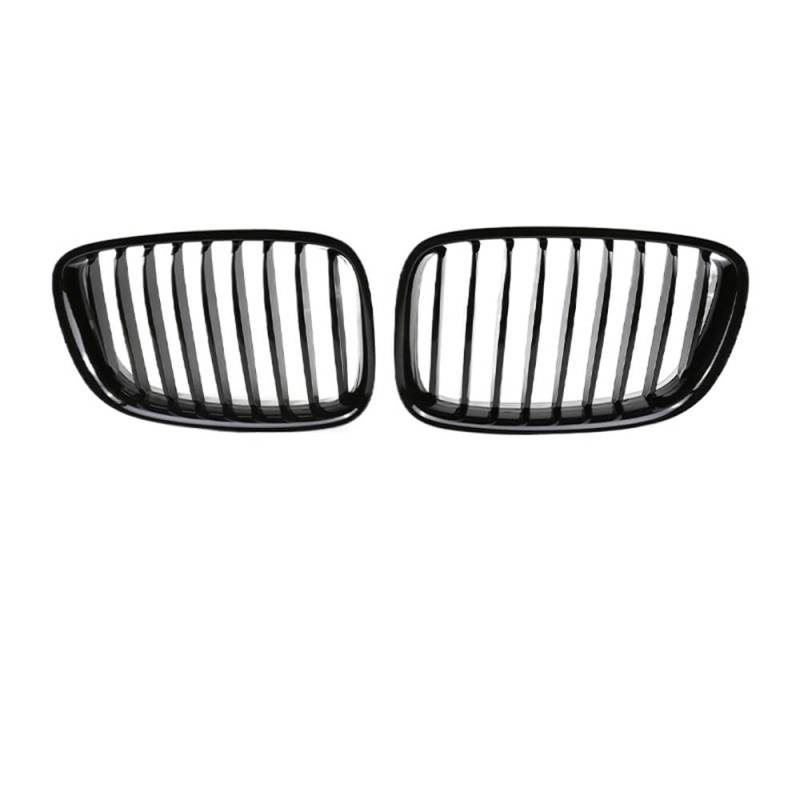 Auto Front Nieren Kühlergrill Für 5er 2009–2016 GT F07 528i 535i 550i Auto-Frontstoßstangengrill, glänzend Schwarze Gitter, Auto-Zubehör von YQZGRD