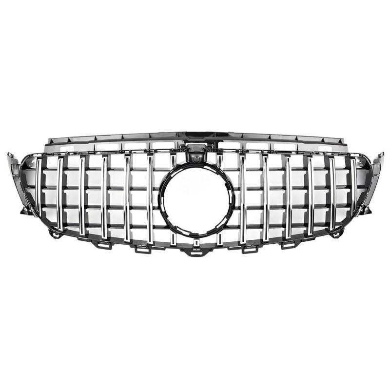 Auto Front Nieren Kühlergrill Für Benz E-Klasse W213/C238 16–19 E180 E220 Coupe, Chrom, GTR-Stil, Grill, Schwarze Diamanten, Frontstoßstange von YQZGRD