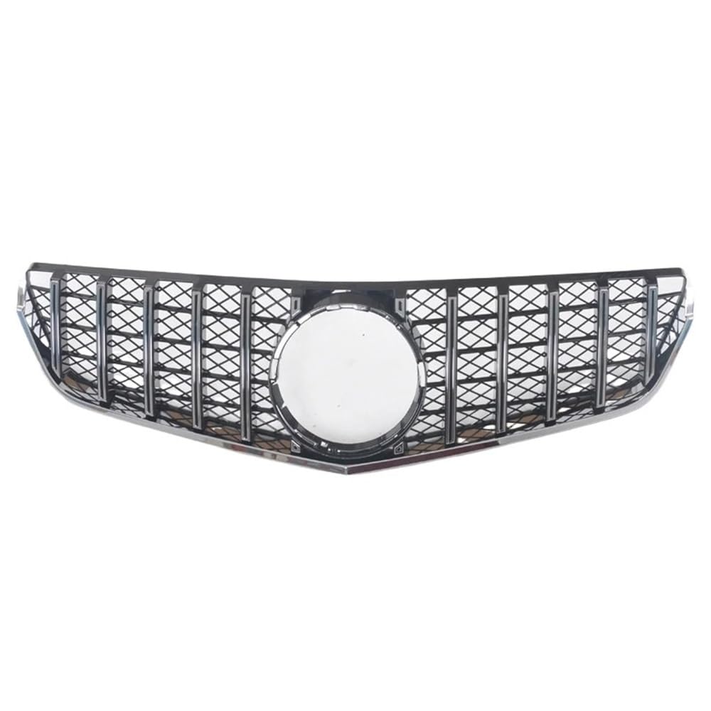 Auto Front Nieren Kühlergrill Für Benz E-klasse Coupe C207 Silber Schwarz Frontschürze Mitte Grill Auto Styling Für AMG GT Diamant Mitte Grille von YQZGRD