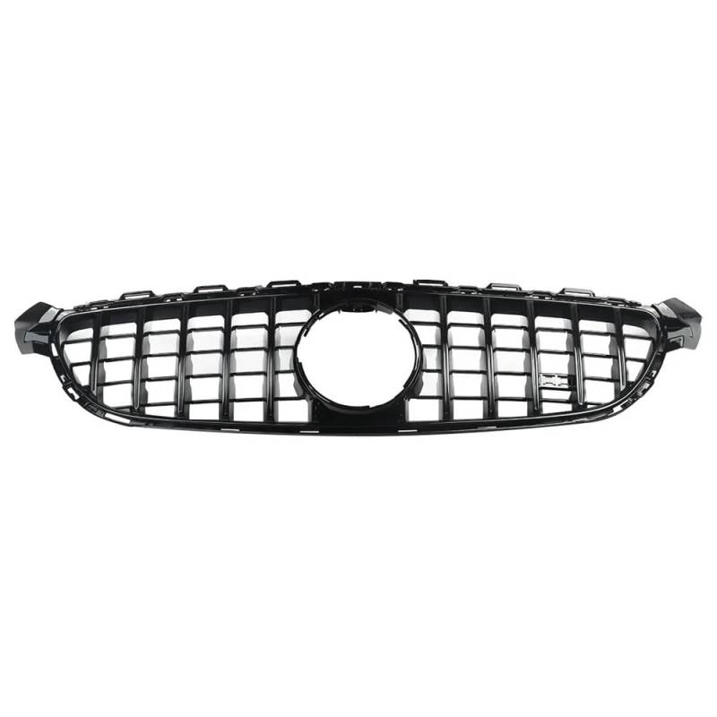 Auto Front Nieren Kühlergrill Für C-Klasse W205 C63 GT Diamond Grille Panamericana Grid Auto Frontstoßstange 2015–2018 mit Kamera von YQZGRD