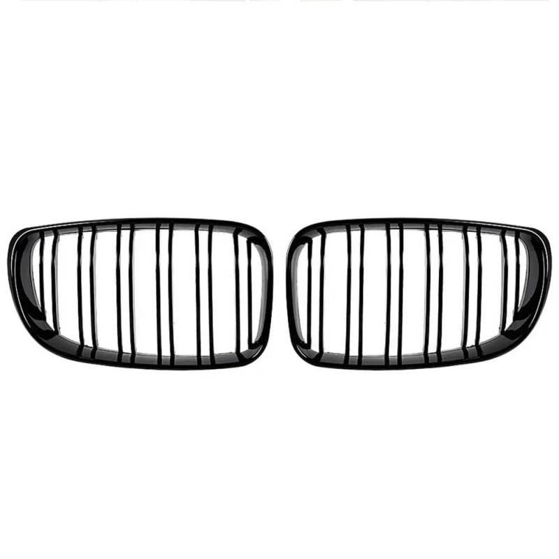 Auto Front Nieren Kühlergrill Für E81 E87 E82 E88 128I 130I 135I Carbon Faser Auto Front Gitter Stoßstange Haube Niere Grille 2007-2011 von YQZGRD