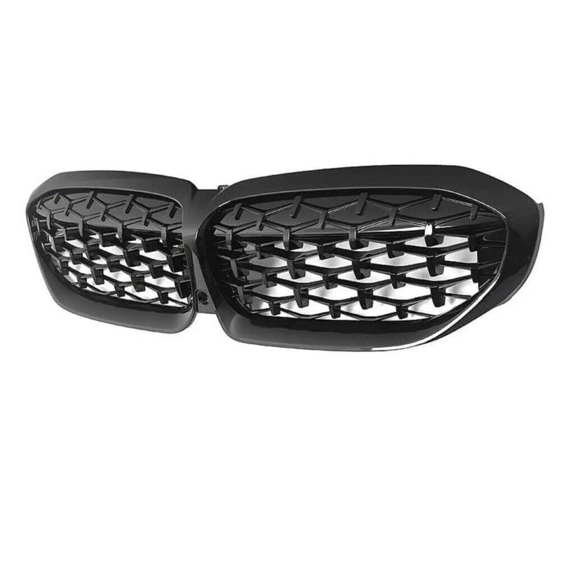 Auto Front Nieren Kühlergrill Für G20 3er G20 G21 G28 2019-2022 Frontstoßstangenhaube Nierengrill Ersatz Black Diamond Meteor Style von YQZGRD