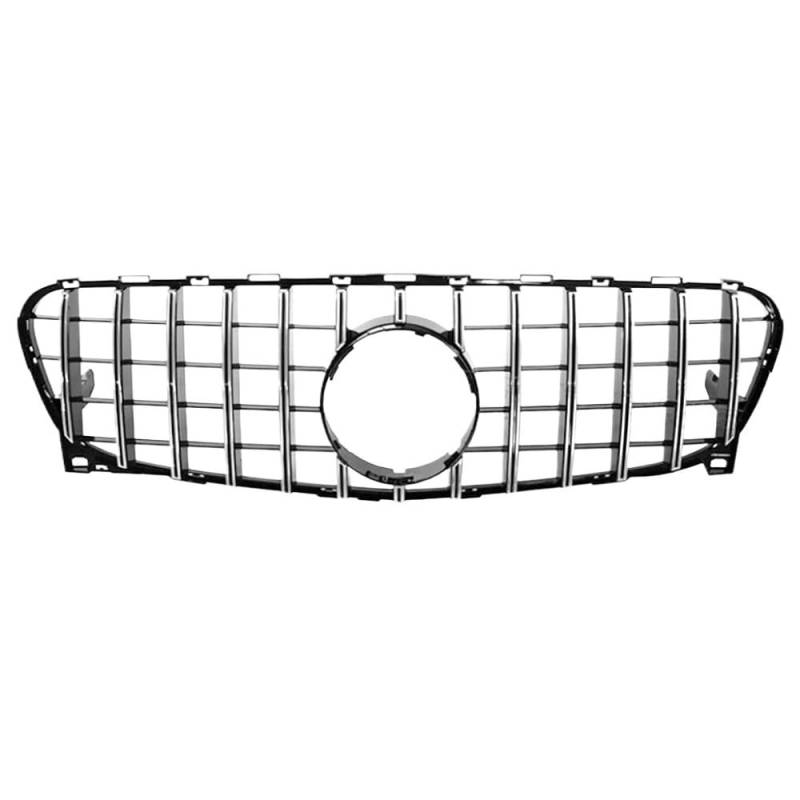 Auto Front Nieren Kühlergrill Für GLA-Klasse X156 2014-2019 Autozubehör Frontgrill Mittelnetzgrills Montagerahmenabdeckung Außenteile von YQZGRD