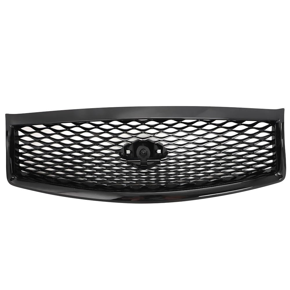 Auto Front Nieren Kühlergrill Für Q50 Q50S 2014 2015 2016 2017 Auto Kühlergrill Kühlergrill Ersatz Body Kit Oberen Stoßfänger Haube Mesh Grid von YQZGRD