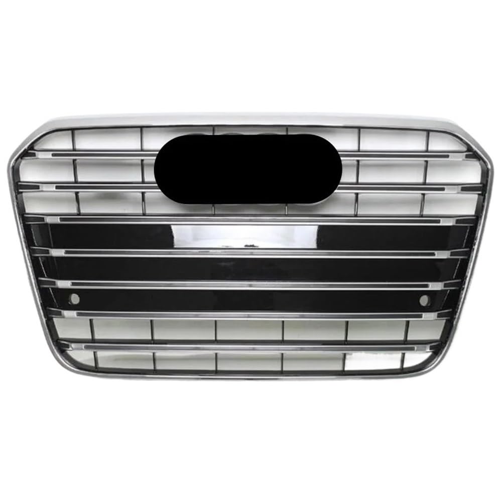 Auto Front Nieren Kühlergrill Für RS6 Stil Vorne Sport Hex Mesh Haube Grill Schwarz Für A6/S6 C7 2012 2013 2014 2015 Auto-Styling Zubehör von YQZGRD