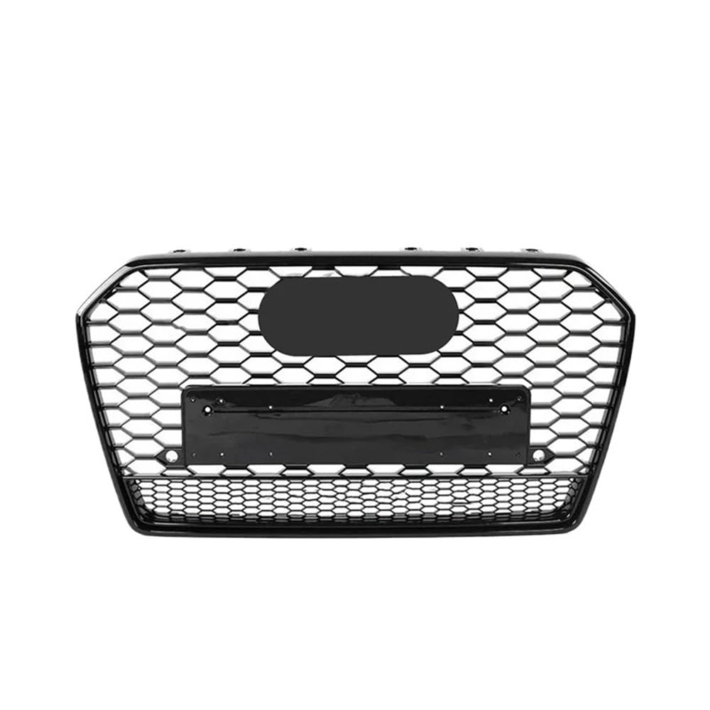 Auto Front Nieren Kühlergrill Für S6 Stil Front Sport Haube Grill Für A6/S6 C7 2012-2015 Front Sport Hex Mesh Grill Auto-Styling Zubehör von YQZGRD